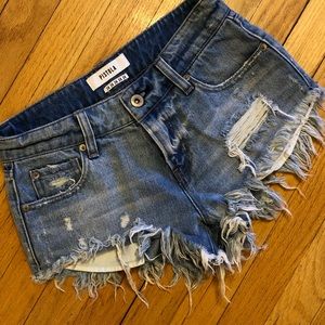 Pistola Mid-Rise Jean Shorts